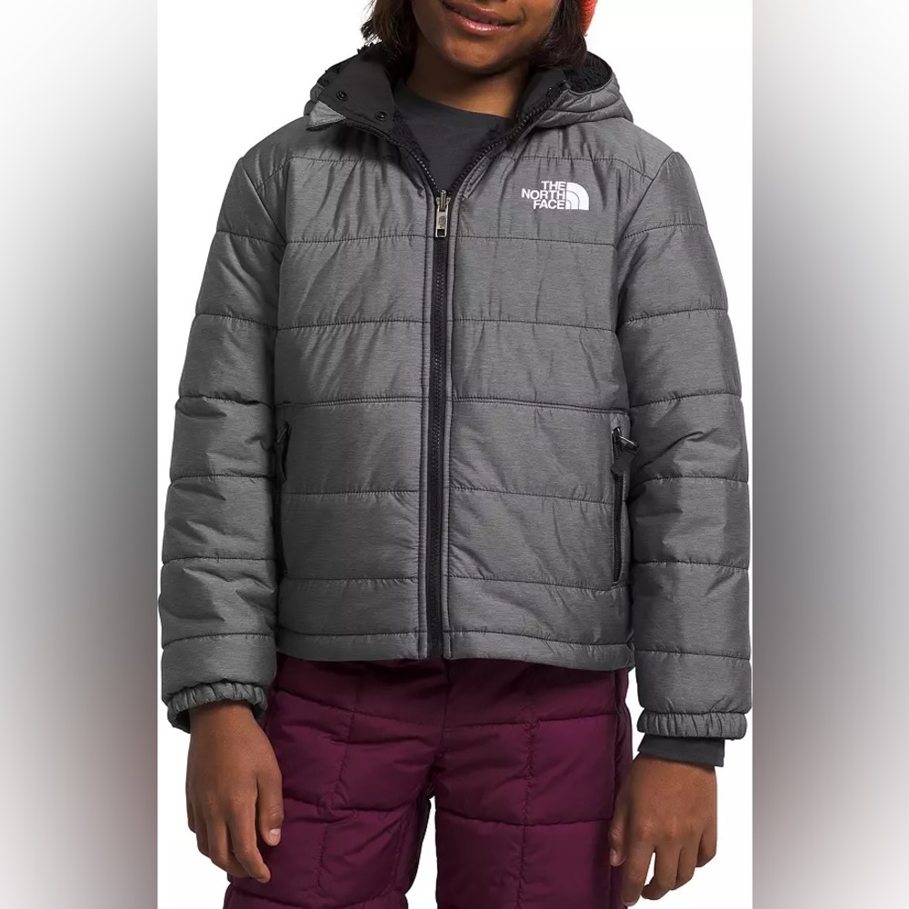 The North Face Boys' Reversible Mt Chimbo Full Zip Hooded Jacket